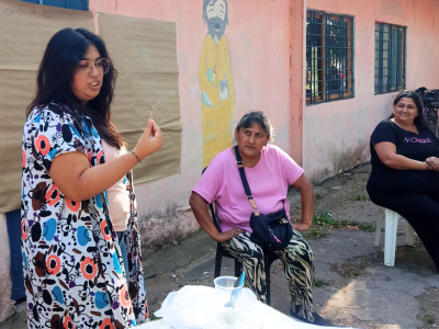 Charla para emprendedoras de Florencio Varela